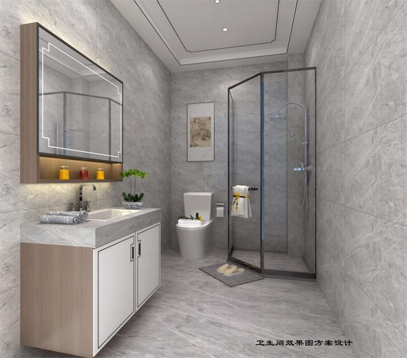 卫生间效果图方案设计